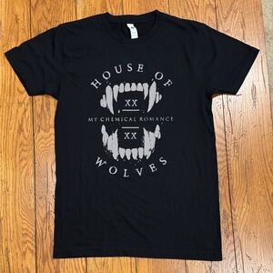My Chemical Romance House of Wolves Black Graphic T-Shirt